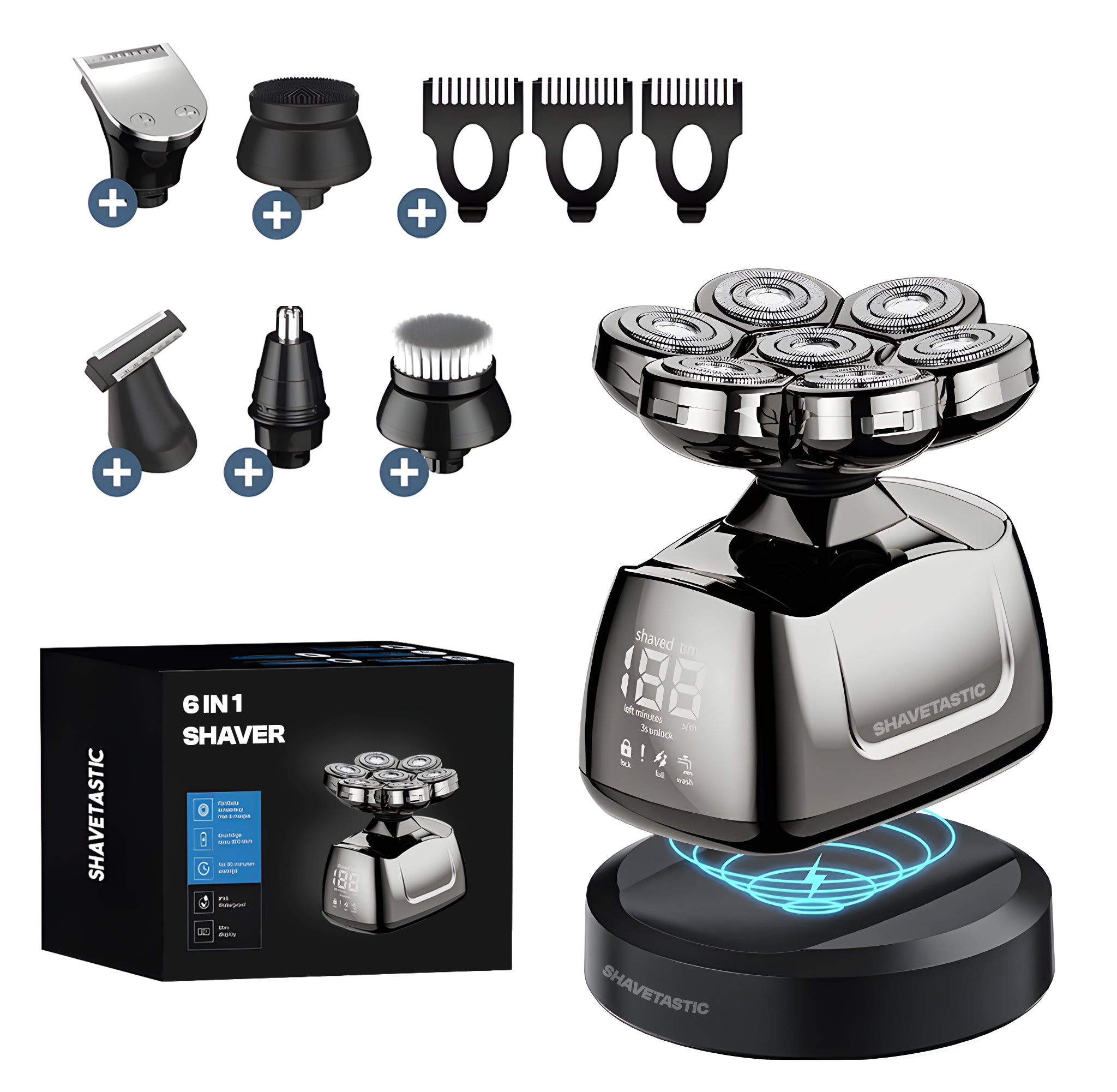 6 IN 1 SHAVER MEN